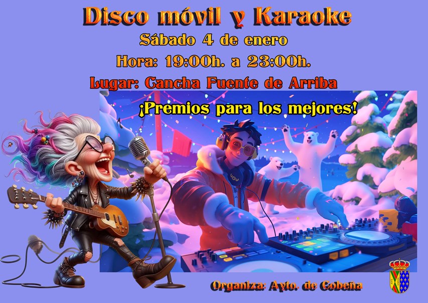 Discoteca móvil y Karaoke | enero 2025