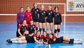 2 de los equipos de nuestra Escuela Municipal de Voleibol jugarán sendas finales del Campeonato de la Comunidad de Madrid el próximo mes de junio.