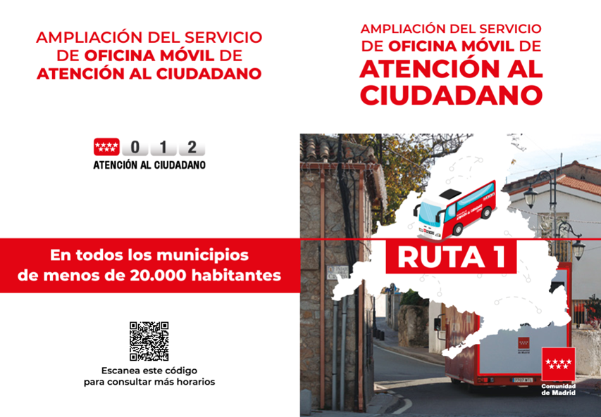 Oficina Movil de Atención al Ciudadano de la Comunidad de Madrid | 2024