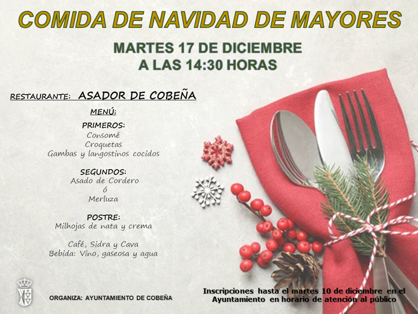 Comida Mayores | Navidad 2024