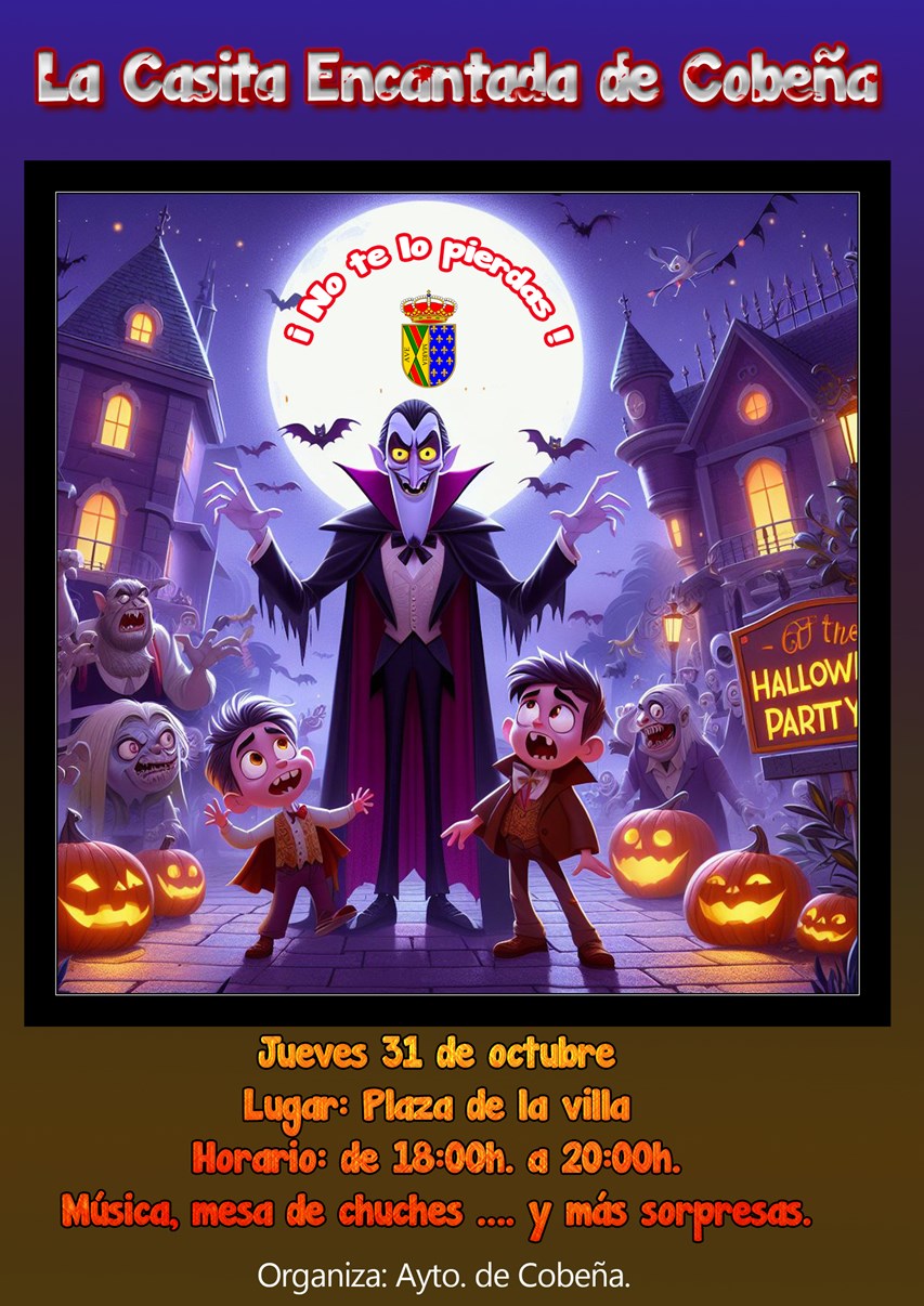 La Casita Encantada de Cobeña | Halloween 2024