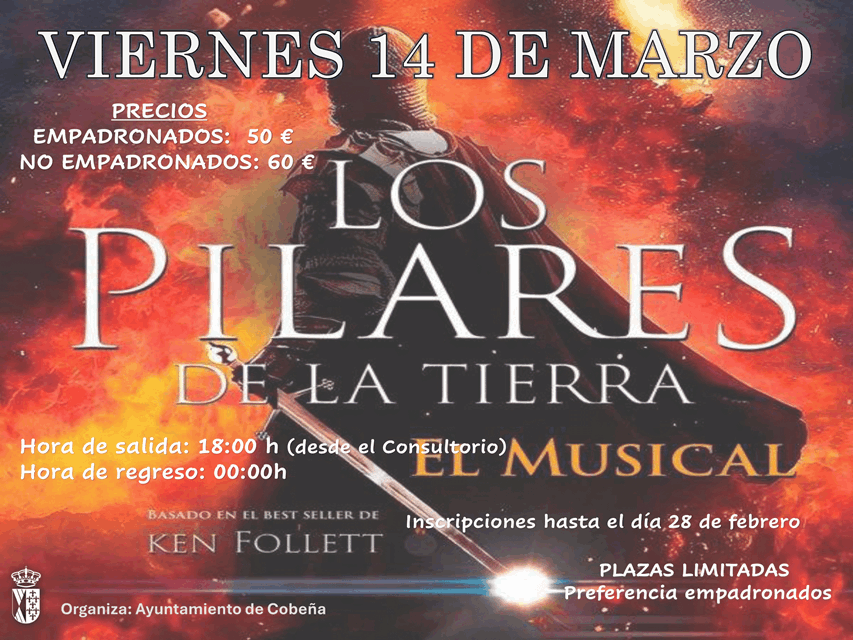 Musical "Los Pilares de la Tierra" | Marzo 2025