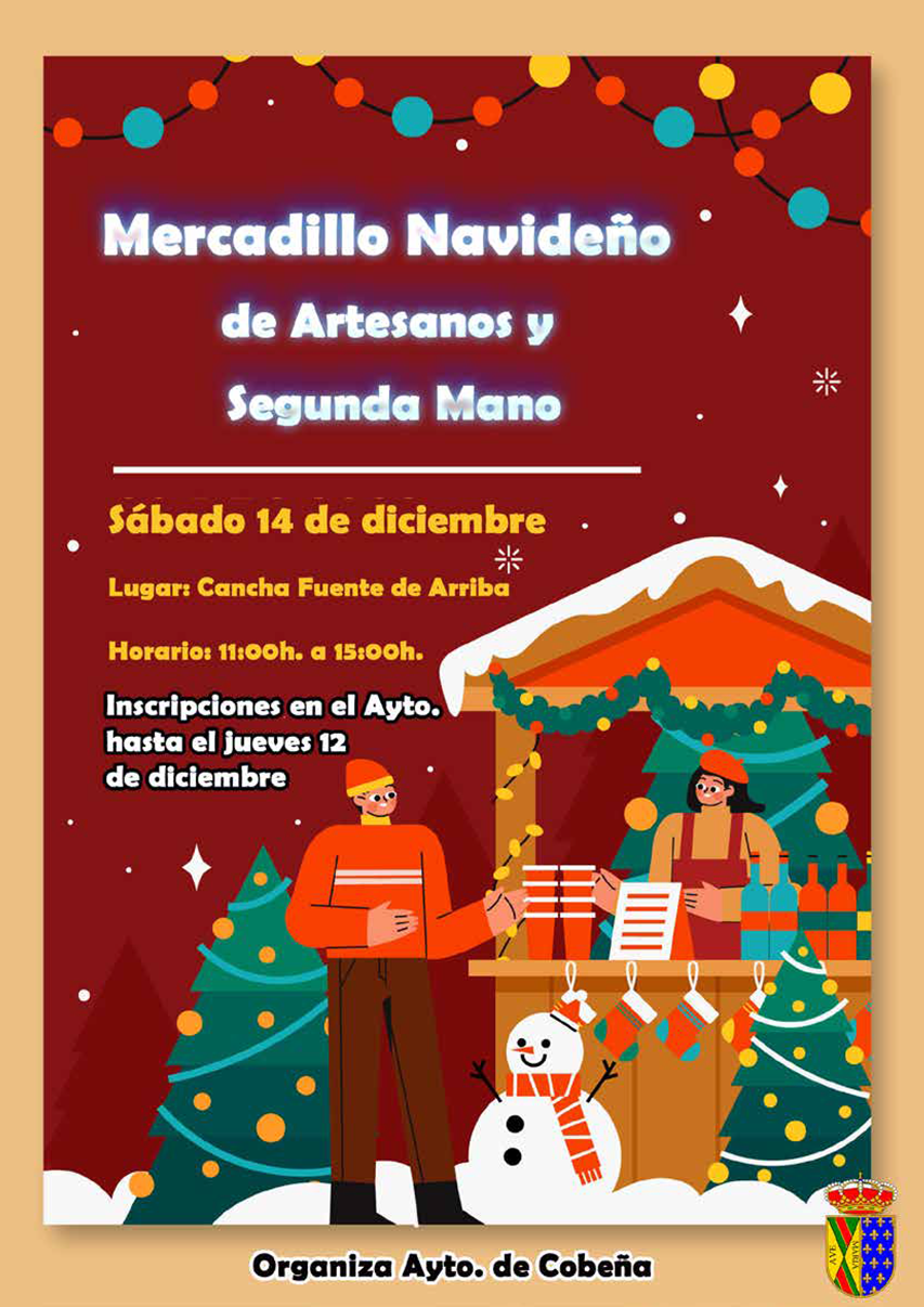 Mercadillo Navideño de Artesanos y Segunda Mano | Diciembre 2024